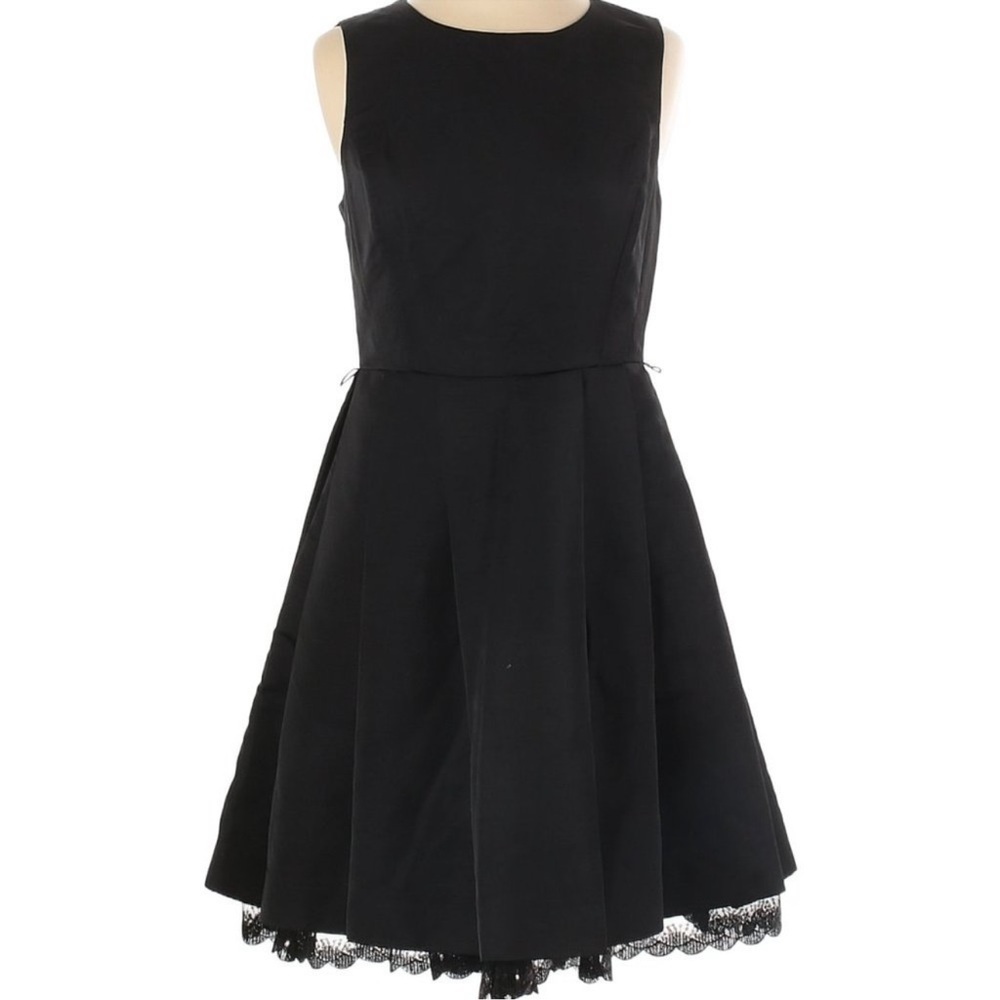 Jason Wu Little Black Dress SZ 8 Lace Fit & Flare Skater Dress Lana Del Ray Core